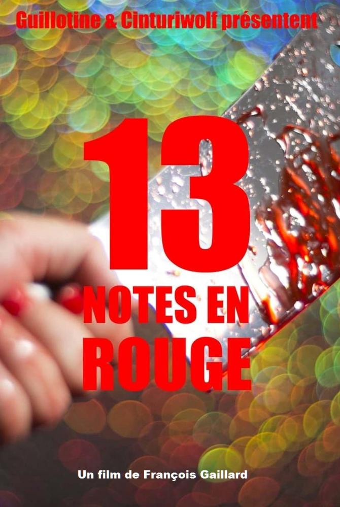 13 notes en rouge | 13 notes en rouge | 2022