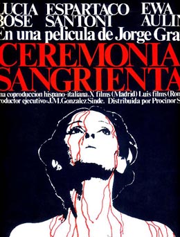 CEREMONIE SANGLANTE | CEREMONIA SANGRIENTA | 1973