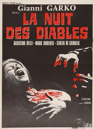 NUIT DES DIABLES - LA | LA NOTTE DEI DIAVOLI | 1972