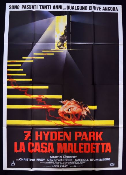 Formule pour un meurtre | 7, Hyden Park : La Casa Maledetta | 1985