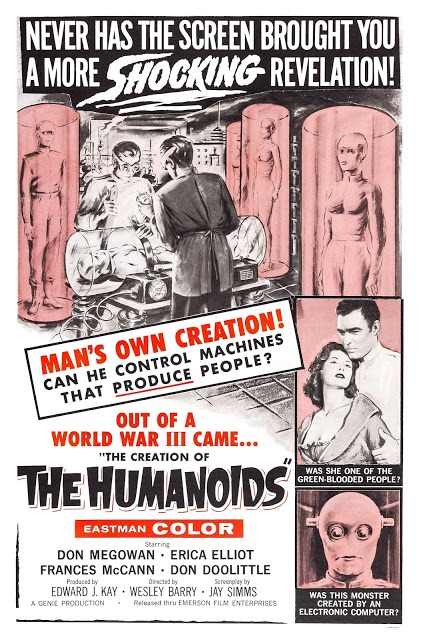 CREATION OF THE HUMANOIDS - THE | THE CREATION OF THE HUMANOIDS | 1962