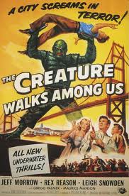 CRéATURE EST PARMI NOUS - LA | THE CREATURE WALKS AMONG US | 1956