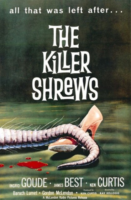 MUSARAIGNES TUEUSES - LES | KILLER SHREWS - THE | 1959