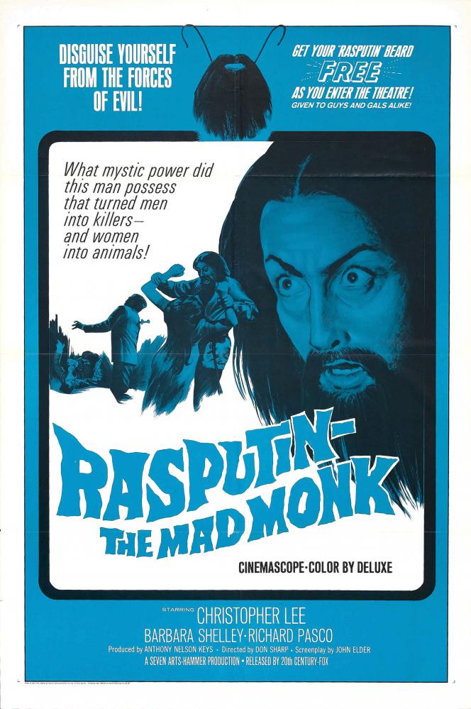 RASPOUTINE LE MOINE FOU | RASPUTIN THE MAD MONK | 1966