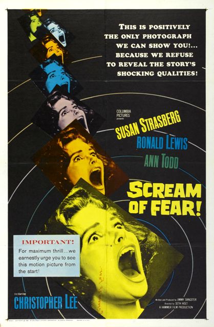 HURLER DE PEUR | TASTE OF FEAR | 1961
