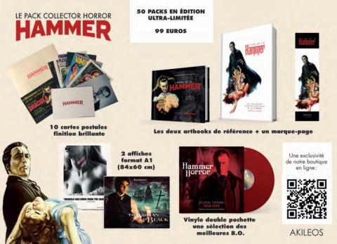 Sortie livre : la hammer à l'honneur chez akileos