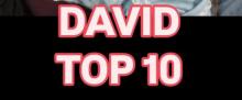[TOP 10 de la rédaction] DAVID