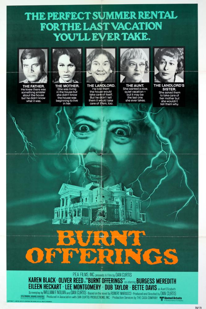 TRAUMA (1976) | BURNT OFFERINGS | 1976